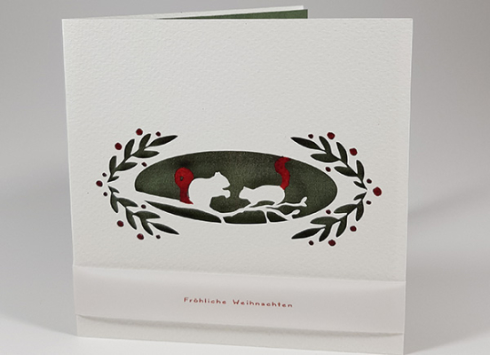 Weihnachtskarte Eichhoernchen2